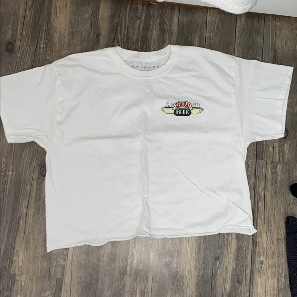 Friends cropped t shirt